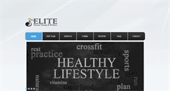 Desktop Screenshot of elite-pt.com