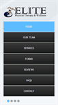 Mobile Screenshot of elite-pt.com